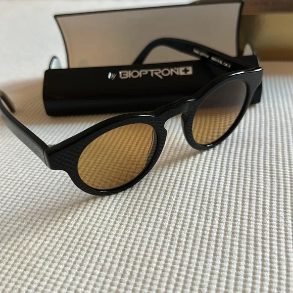 👓 Bioptron 👓Tesla LightWear Hyperlight Eyewear, black TLW-001BL - Picture 6 of 17